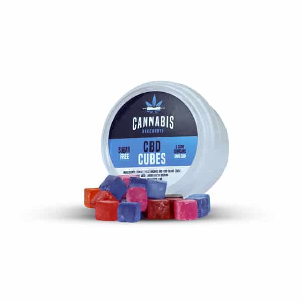 Cannabis Bakehouse Cubi CBD - Mix, 30 g, 22 pz x 5 mg CBD