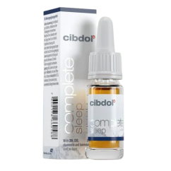Cibdol Complete Sleep eļļa 5% CBN + 2,5% CBD, 10ml