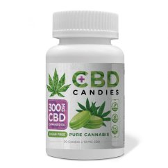 Euphoria Caramelos CBD Cannabis 300 mg CBD, 30 piezas x 10 mg