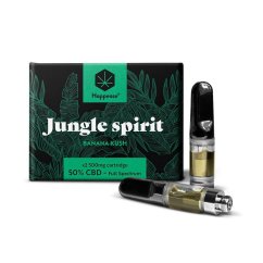 Happease Jungle Spirit patron 1200 mg, 85% CBD, 2 stk x 600 mg