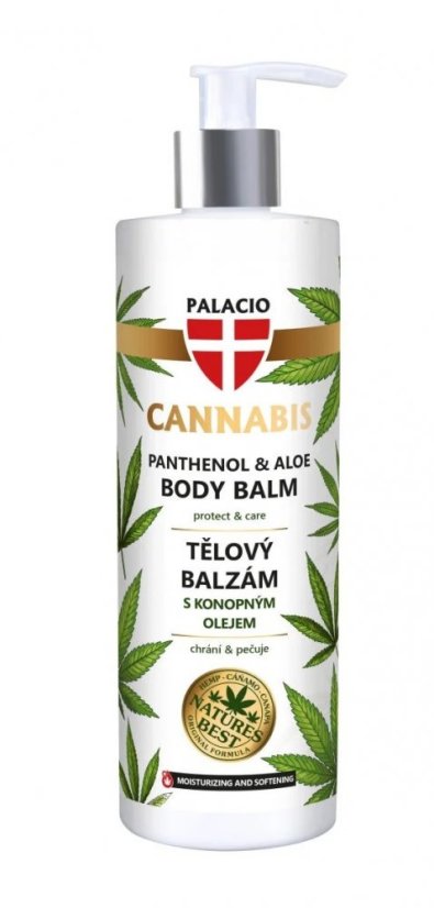 Palacio balsam de corp din canepa, 400ml - pachet de 6 bucati