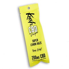 Kush Vape CBD Vape Pen Super Lemon Haze 2.0, 200 mg CBD - Display Box 10 kosov