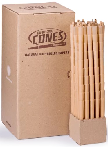 The Original Cones, Conos Natural King Size Caja Granel 1000 uds