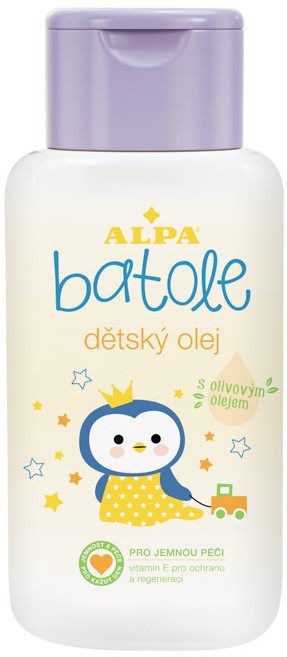 Дитяча олія Alpa Batole з оливковою олією 200 мл, 5 шт