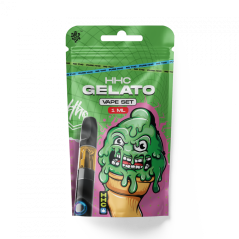 Czech CBD HHC Set Batteri + Patron Gelato, 94 %, 1 Jr