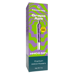 Canntropy HHCO Prerolls Grape Ape, 50% HHCO, 2g