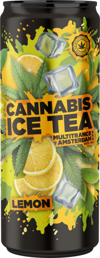 Cannabis Ice Tea Drink (250 ml) - Δίσκος (24 κουτάκια)