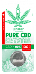 Euphoria Pure CBD Crystal 99.6%, 100 mg