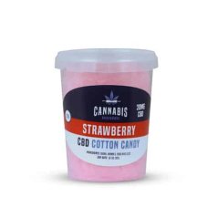 Cannabis Bakehouse CBD Zuckerwatte – Erdbeere, 20 mg CBD
