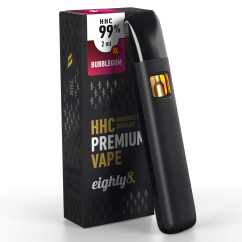 Eighty8 HHC Vape Bubblegum, 99% HHC, 2 ml