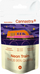 Cannastra THCB Flower Neon Train, THCB 95% laatua, 1g - 100g