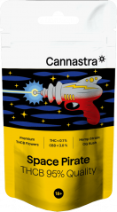 Cannastra THCB Flower Space Pirate, THCB 95% kvalitāte, 1g - 100g
