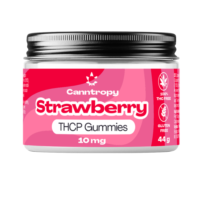 Canntropy THCP Fruit Gummies Ягода, 10 mg THCP, 10 бр х 1 mg, 44 g