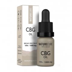 Nature Cure CBG oil - 10% CBG, 1000mg, 10ml