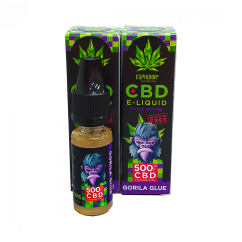 Euphoria CBD E-Liquid Gorilla Glue 10 ml, 500 mg CBD