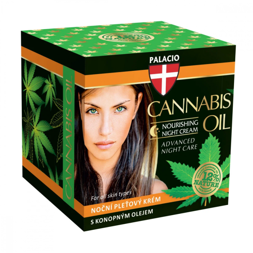 Palacio CANNABIS Night Face Cream, 50 ml