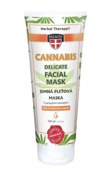 Palacio Mascarilla Facial de Cannabis, 150 ml