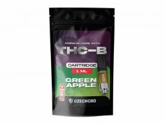Czech CBD THCB Cartridge Green Apple, THCB 15 %, 1 мл