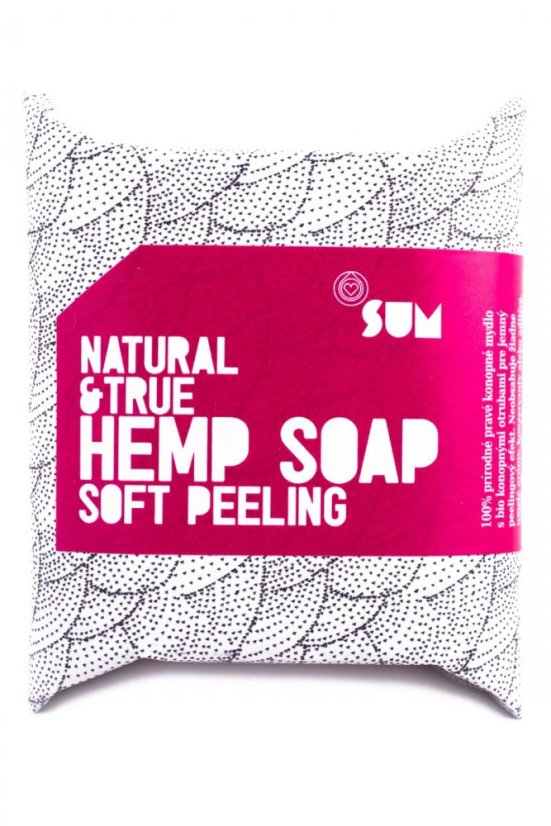 SUM sapun od konoplje soft peeling Natural&True 80 g