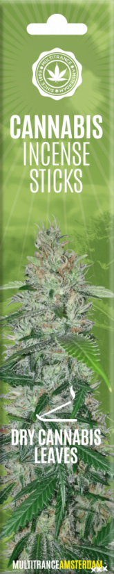 Varitas de incienso de cannabis Cannabis seco - Caja (6 paquetes)