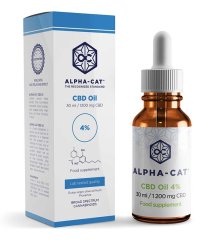 Aceite de cáñamo Alpha-CAT CBD 4%, 30 ml, 1200 mg