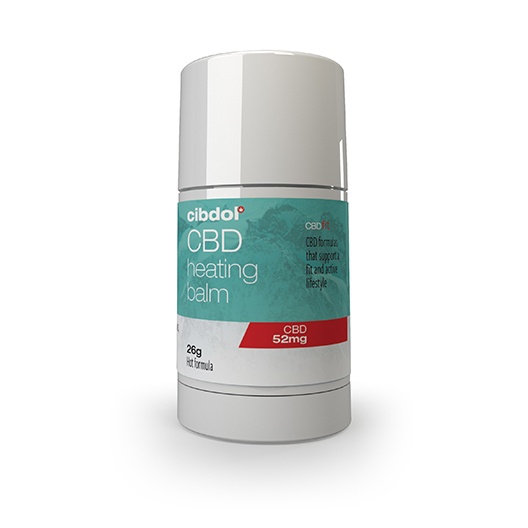 Cibdol Balsam de încălzire CBD 52 mg, 26 g