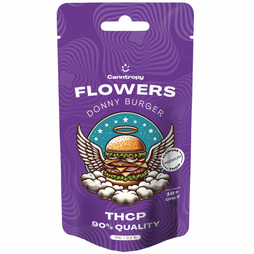 Canntropy THCP hoa Donny Burger 90% chất lượng, 1 g - 100 g