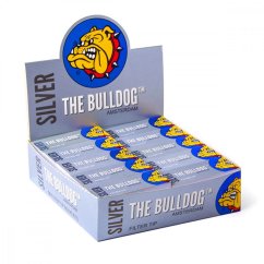 Pontas de filtro de prata originais The Bulldog, 50 unidades / display