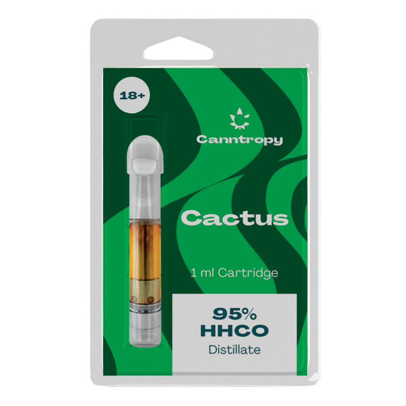 Canntropy HHCO kārtridžs kaktuss, 95 % HHCO, 1 ml