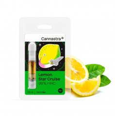 Cannastra HHC kasetė Lemon Star Cruise, 99%, 0,5ml