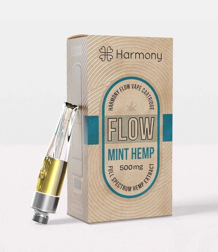 Harmony Flow CBD Vape Wkład Miętowy Konopny