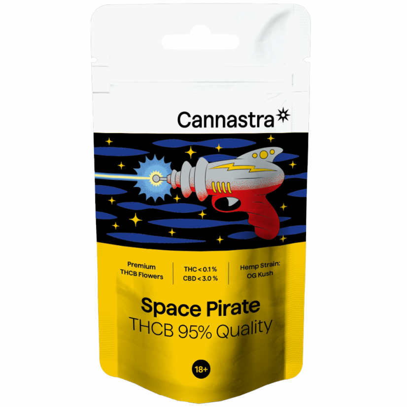 Cannastra THCB Flower Space Pirate, THCB 95% качество, 1g - 100 g