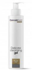 CannabiGold Gel de limpeza suave com CBD 25 mg, 200 ml