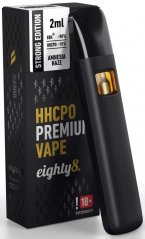 Eighty8 HHCPO Vape Pen Strong Premium Amnesia, 10 % HHCPO, 2 მლ
