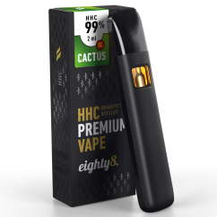 Eighty8 HHC ベイプ カクタス、99% HHC、2 ml