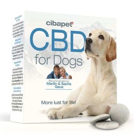 Cibapet CBD tabletta kutyáknak, 55 tabletta, 176 mg