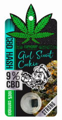 Euphoria CBD Hash 9% Girl Scout Cookie 1 g