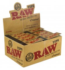 RAW Original Tips unbleached filters - 50 pcs in box