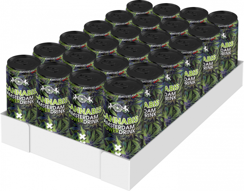 Canna Booster Cannabis Power Drink (250 ml) - Tray (24 blikjes)