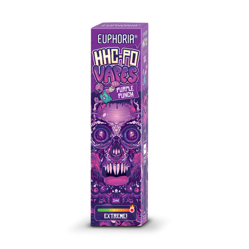Euphoria HHCPO Jednorázovka Purple Punch, 85% HHCPO, 2 ml