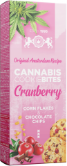 Biscotti alla Cannabis al Mirtillo Rosso - Cartone (12 scatole)