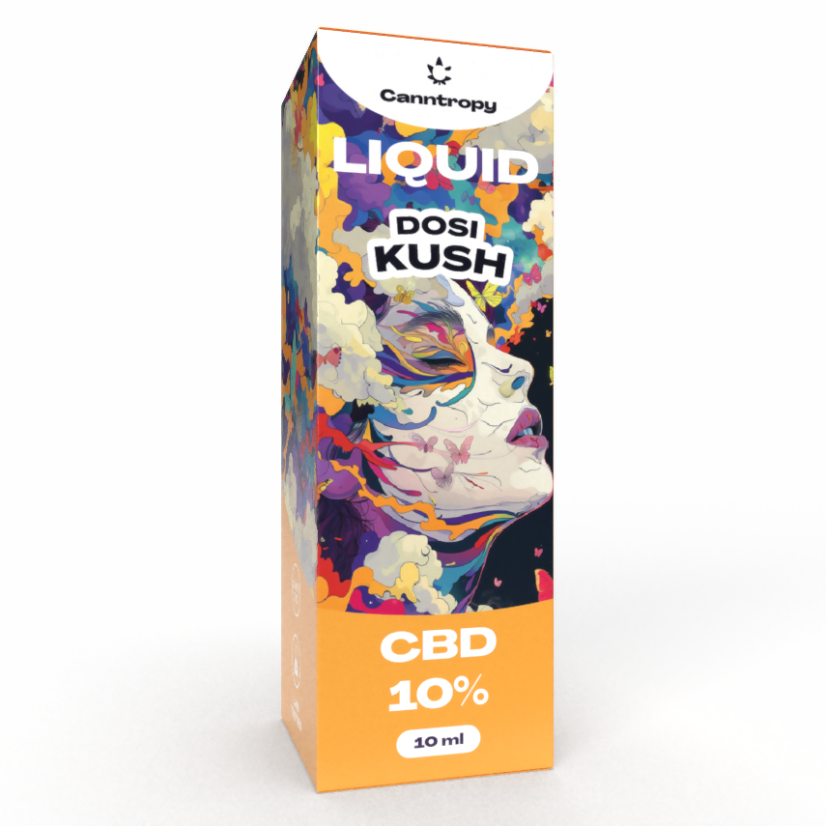 Canntropy CBD Liquid Dosi Kush, CBD 10 %, 10 ml