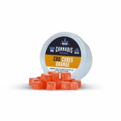 Cannabis Bakehouse CBD кубчета - Портокал, 30 g, 22 бр x 5 mg CBD