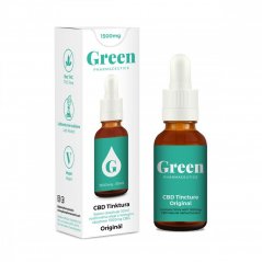 Green Pharmaceutics Tinctură CBD Originală – 5%, 1500 mg, 30 ml