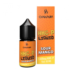 CanaPuff HHCP tekućina Sour Mango, 1500 mg, 10 ml