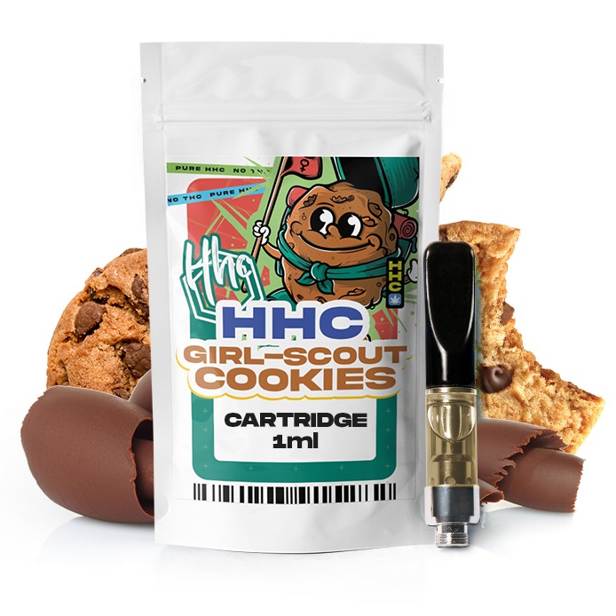 Czech CBD HHC-cartridge Scout-koekjes voor meisjes, 94 %, 1 Jr