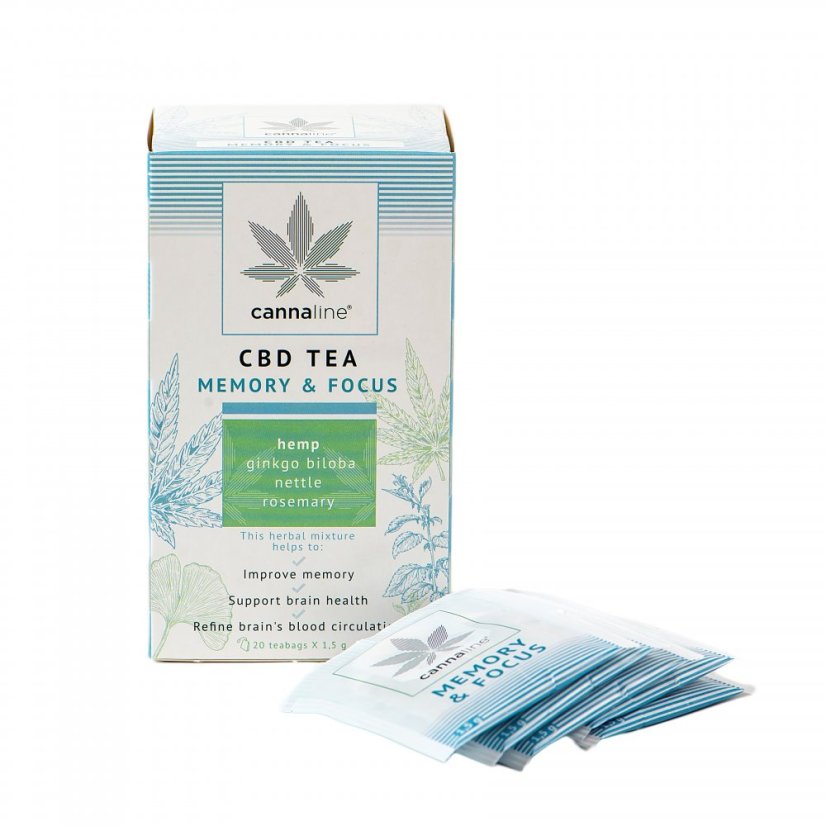 CANNALINE CBD Tea MEMORY 30г