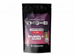 Czech CBD THCB-patron Bubble Gum, THCB 15 %, 1 ml
