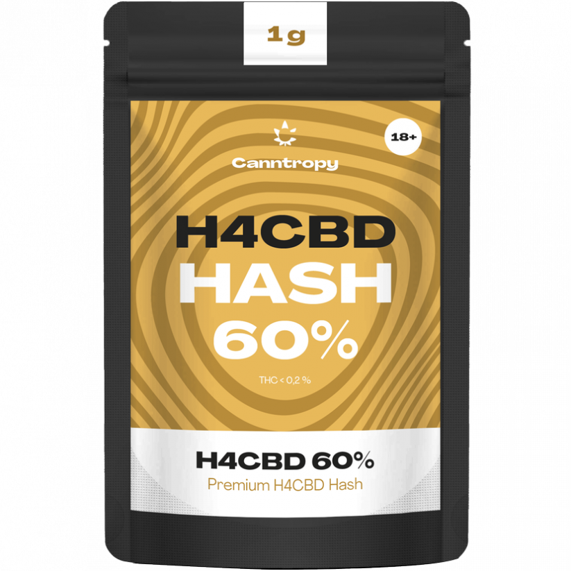Canntropy H4CBD Hasj 60 %, 1 g - 100 g