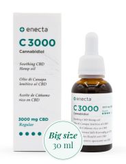 Enecta - C3000 CBD-ヘンプオイル 10%、30ml、3000mg